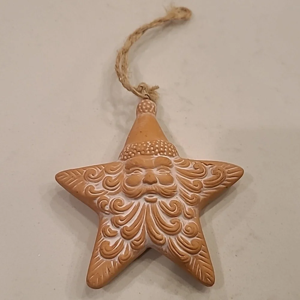 Pier 1 Imports Terracotta Santa